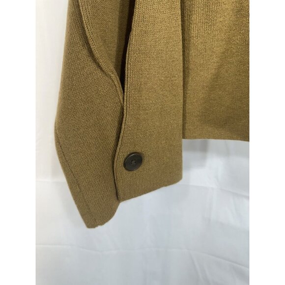 Vince Wool Cashmere Turtle / Mock Neck Sweater Brown / Tan Color XXXL NWT $395 - Picture 7 of 14
